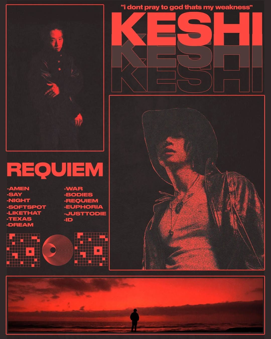 Brutalism Design - Keshi Poster